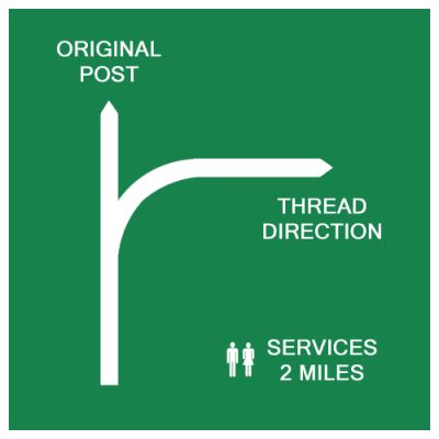 1221003042 316 FT100753 Thread Direction 